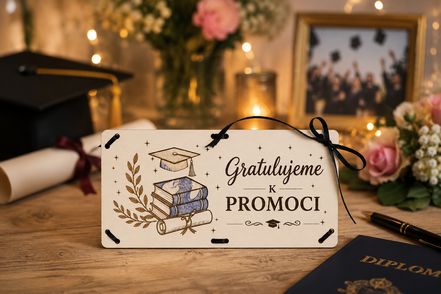 Dárková obálka na peníze k příležitosti promoce