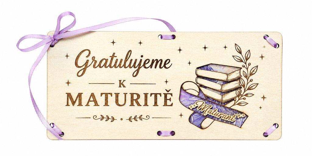 Dárková obálka na peníze za úspěšné složení maturitní zkoušky